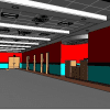 Interior Revit model Corridor-2.rvt