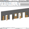 Single door with vision panel revit family full parameter.rfa