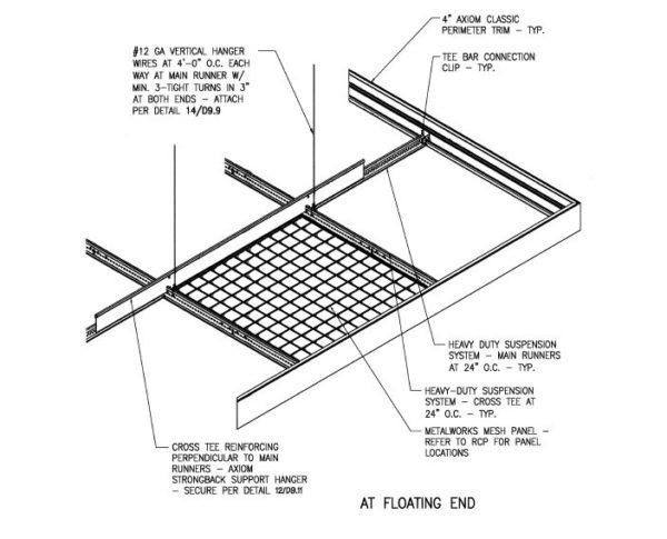 Revit File for Ceiling Model ShopDrawing Full Details.rvt | Mahelak