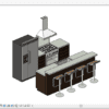 Small Kitchen Revit family.rfa