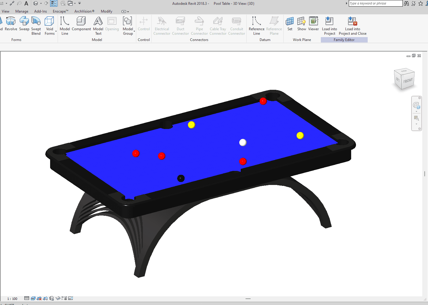 Pool Table.rfa