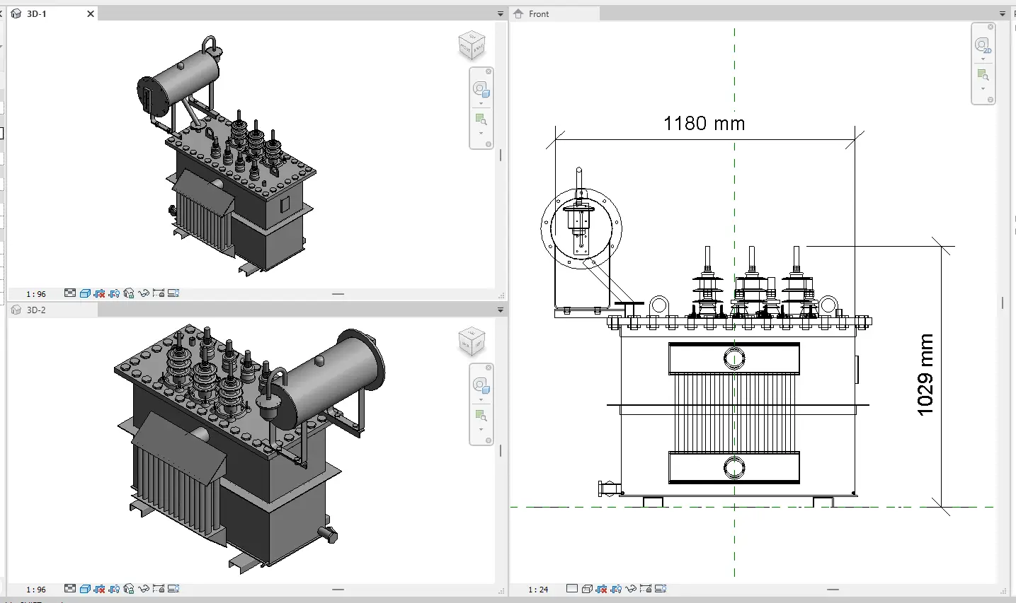 Transformer Revit Family