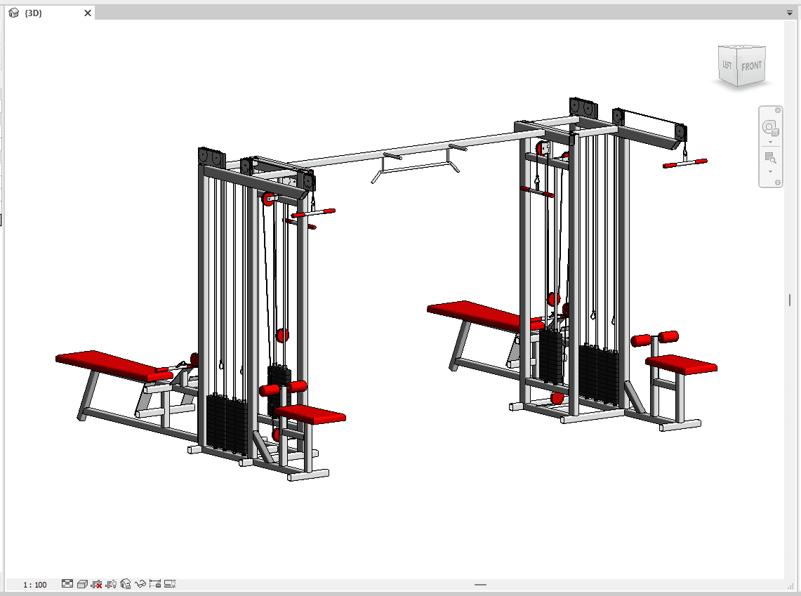 Maquina multifuncional gym